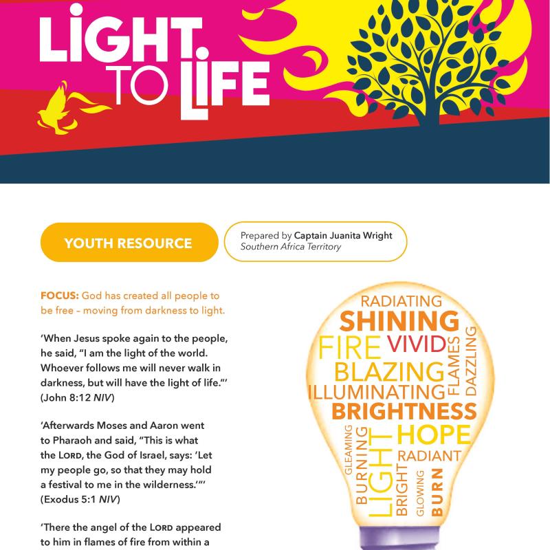 Light to Life youth resource