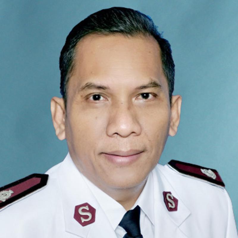 Headshot of Major (Dr) Alberth Sarimin