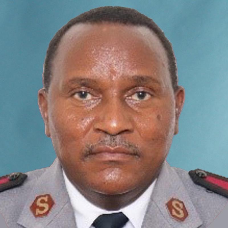 Headshot of Major Joseph Muindi
