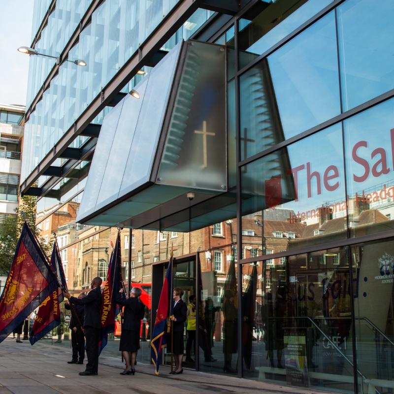 The Salvation Army's International Headquarters building in London