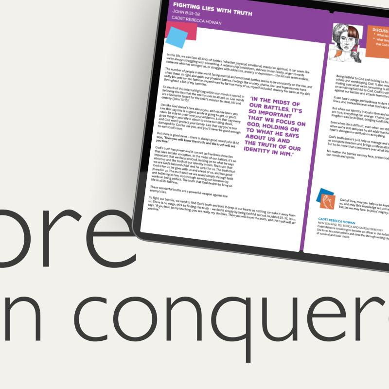 More Than Conquerors