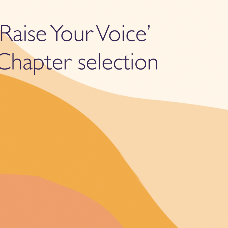 Raise your voice - chapter selection