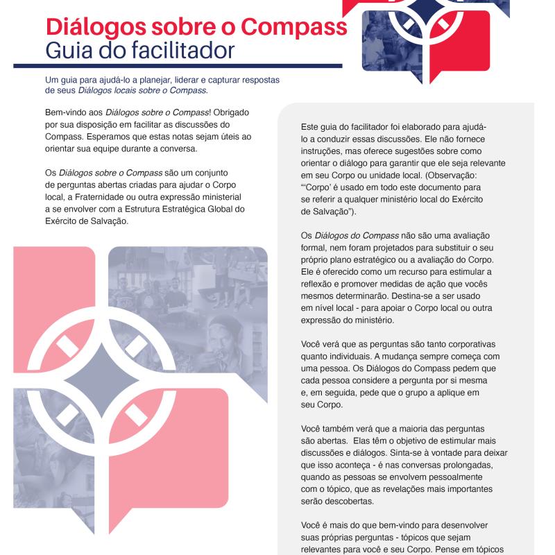 Diálogos sobre o Compass - Guia do facilitador