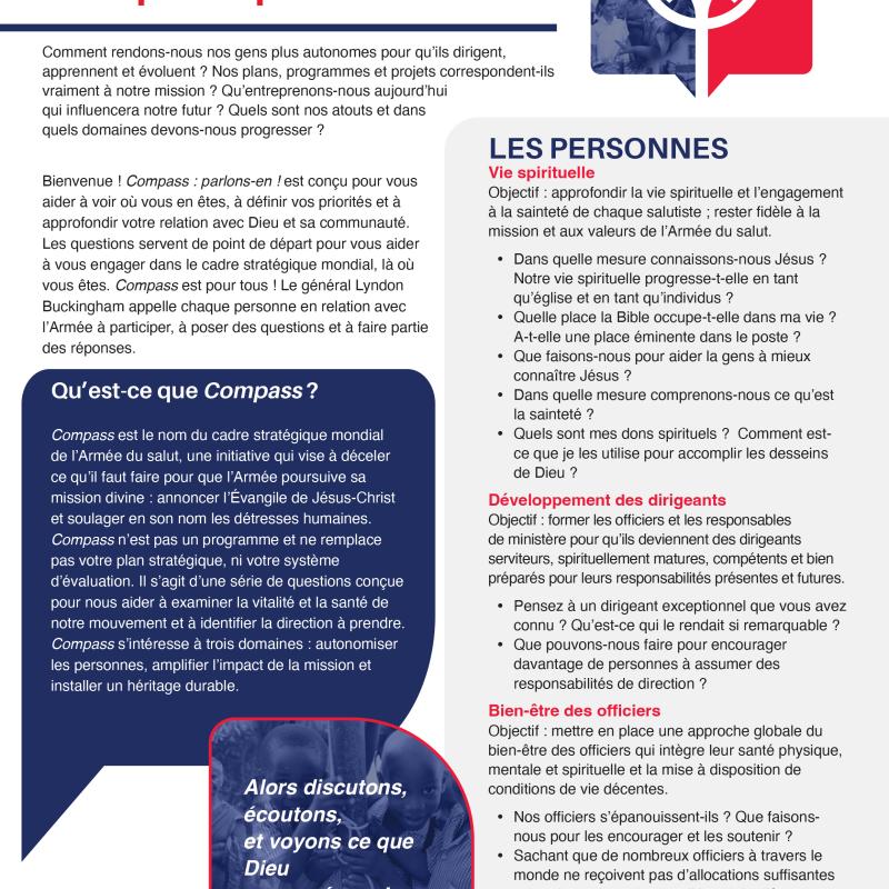 Compass : parlons-en ! Guide du participant