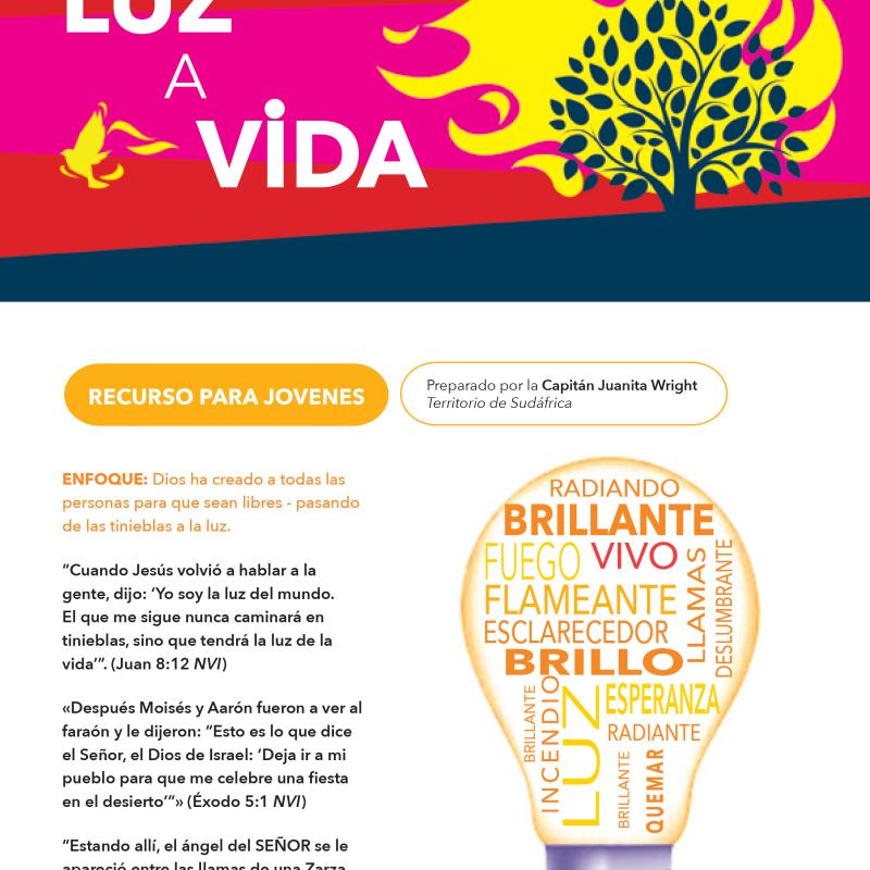 Luz a Vida - Recurso Para Jovenes
