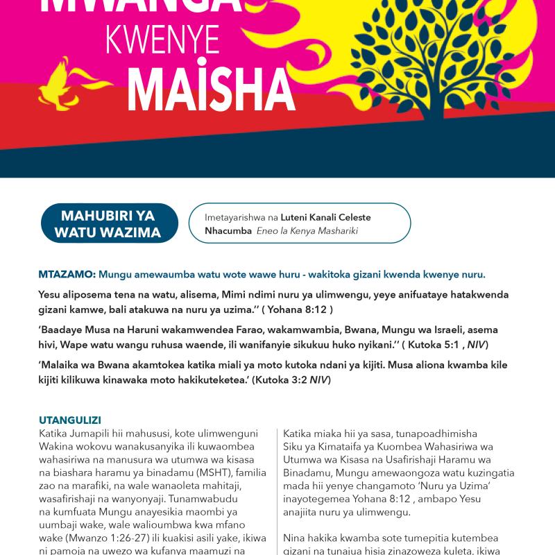 Mahubiri ya watu wazima