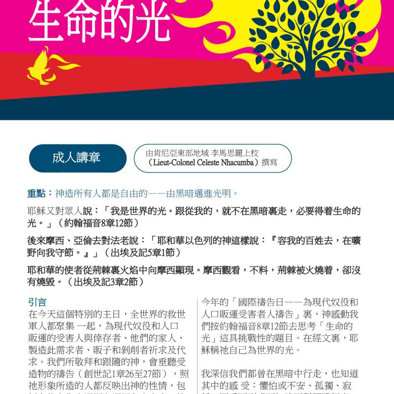 成人講章