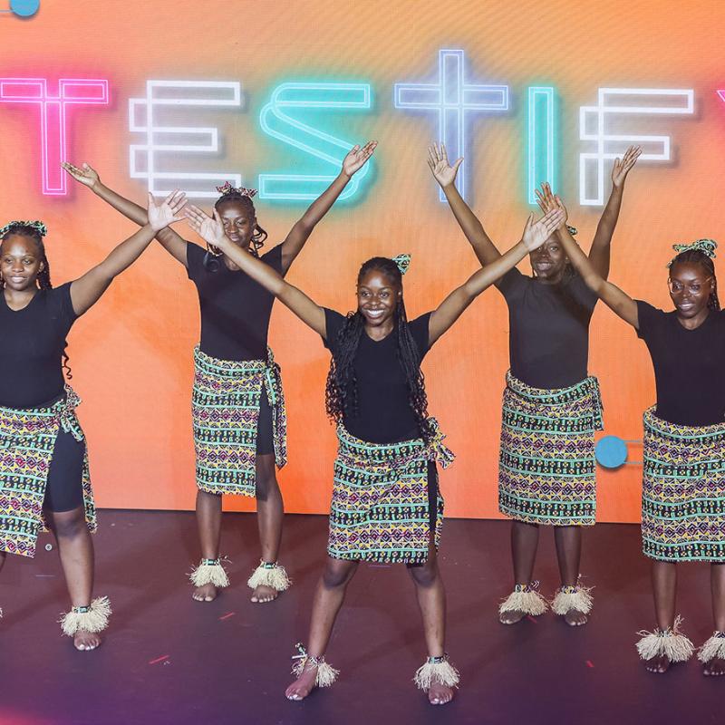 A dance performance