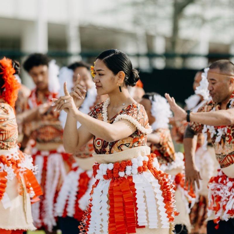 Indigenous dance performance