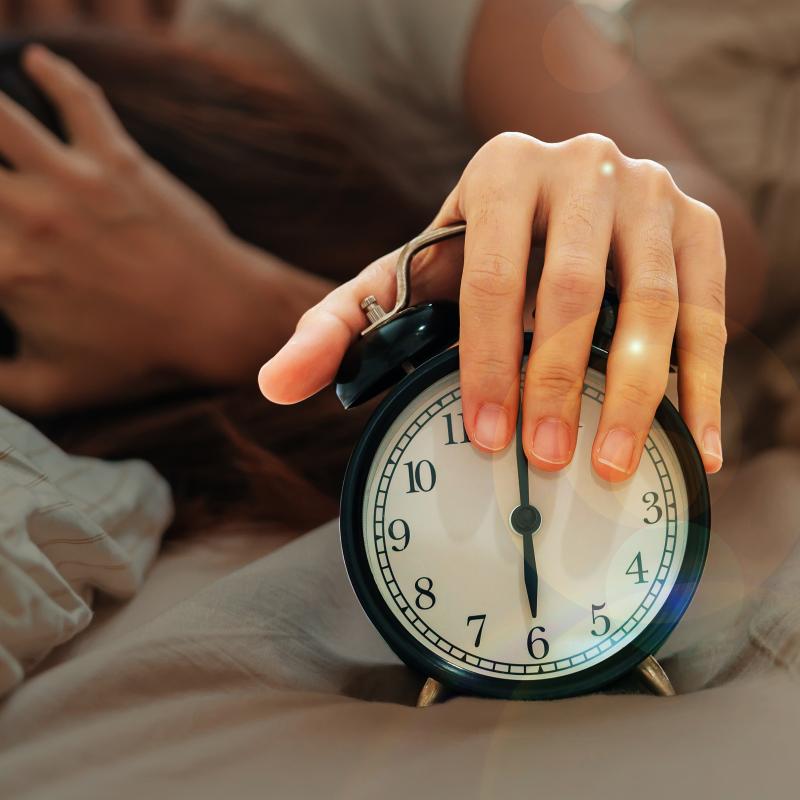 Alarm clock waking